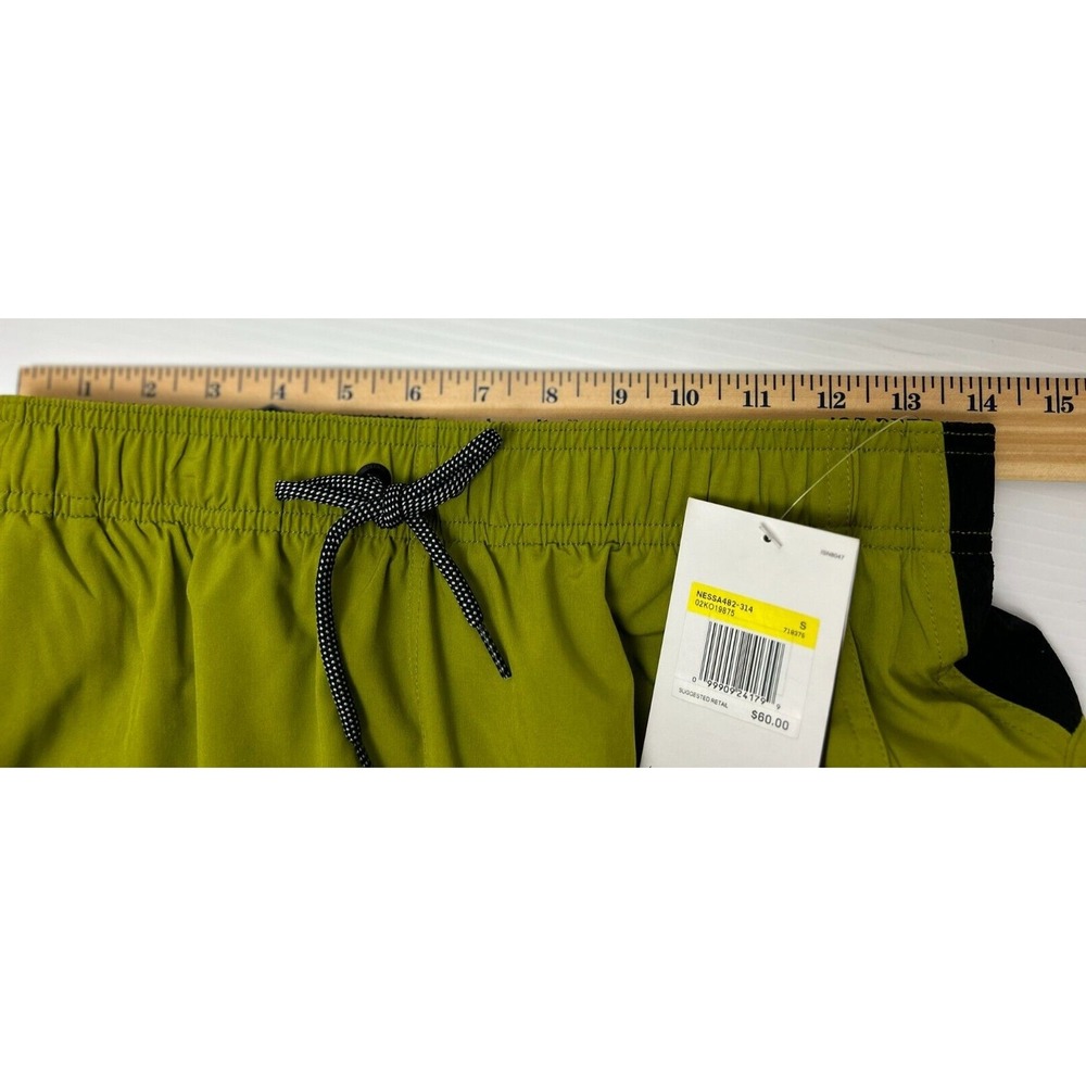 Nike Men's Size Small 9" Green/Black Contend Volley Swim Trunks NESSA482-314 - Picture 7 of 7